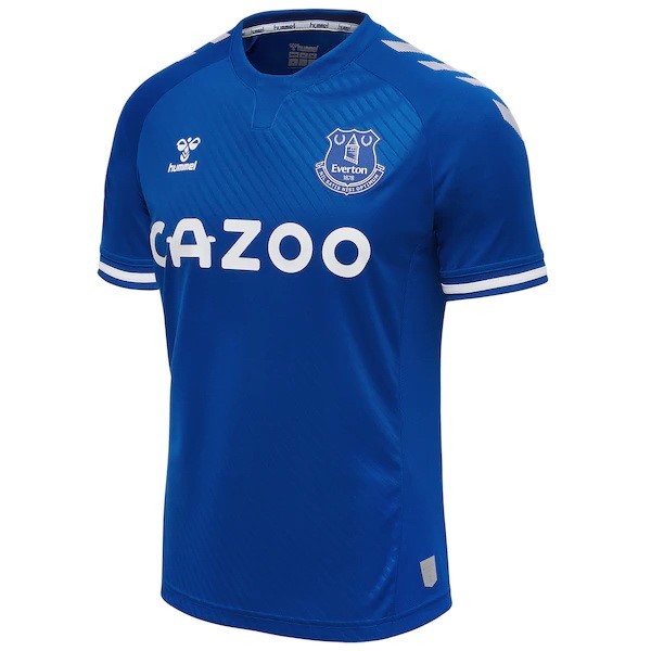Tailandia Camiseta Everton 1ª Kit 2020 2021 Azul
